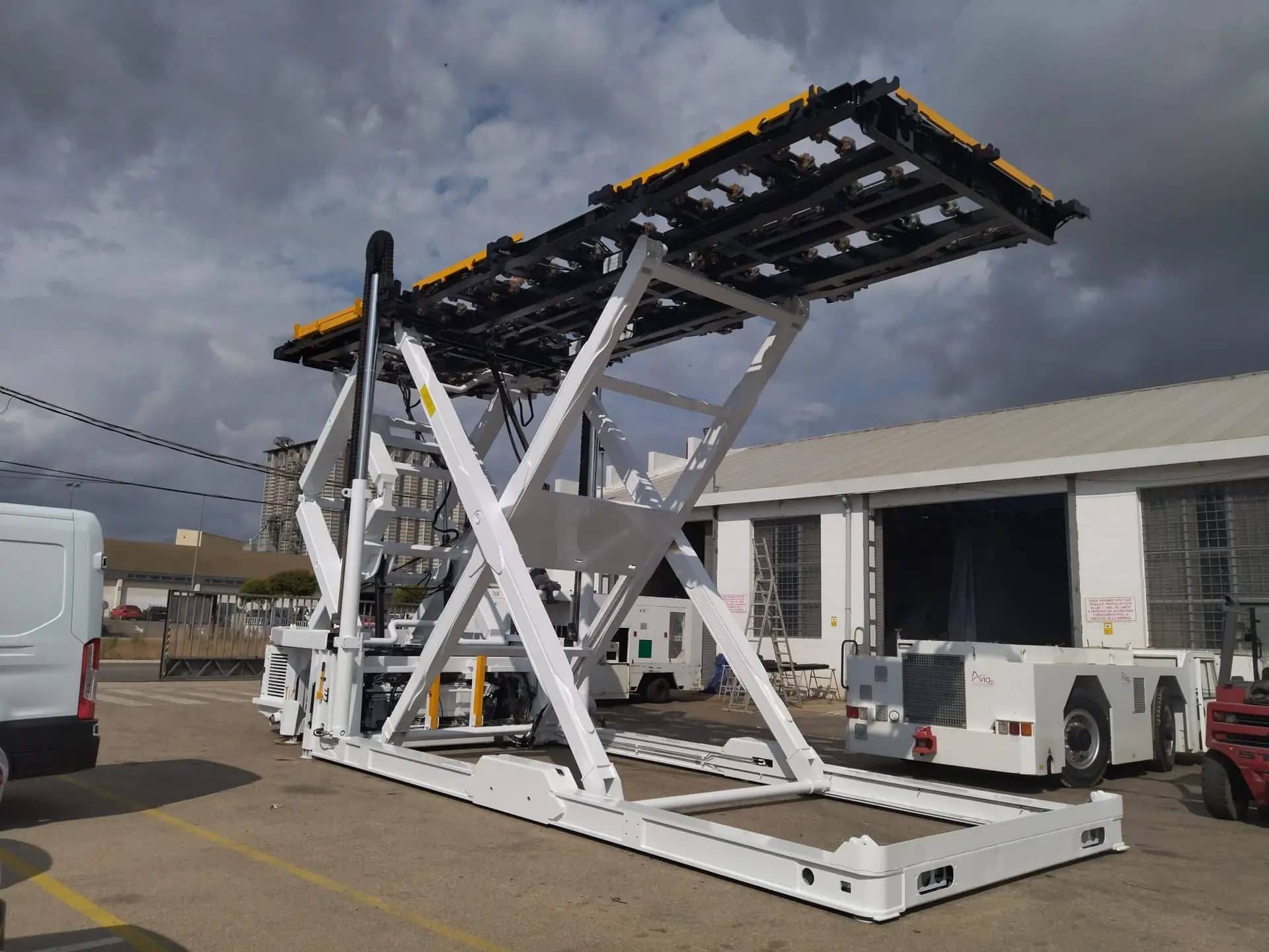 Aviaco GSE mobile passenger stairs