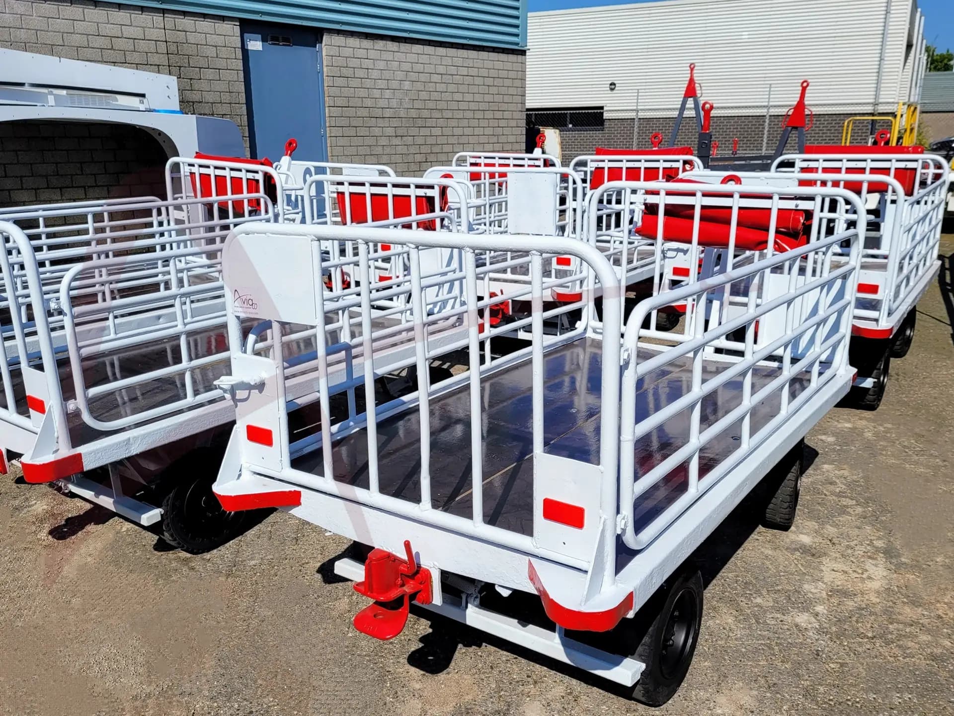 BAGGAGE CART FULLY OPEN