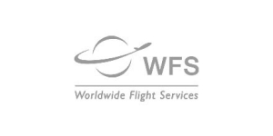 WFS Worldwide Flight Services logo